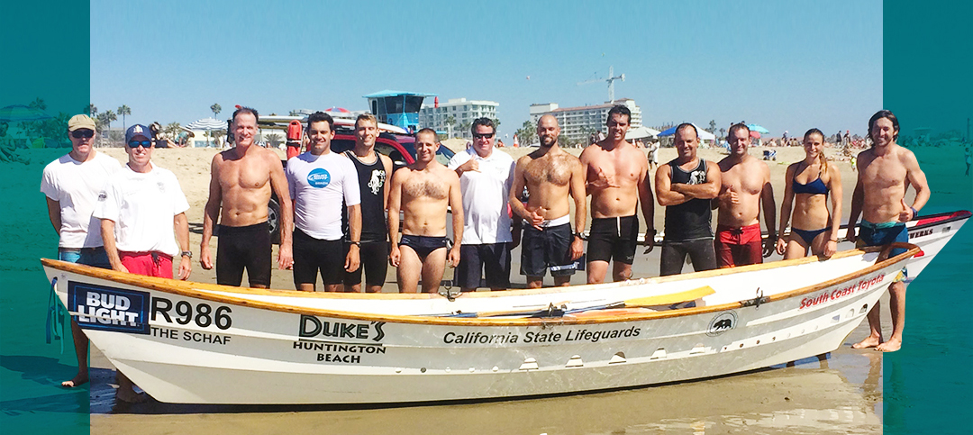 A group of California State Lifeguards